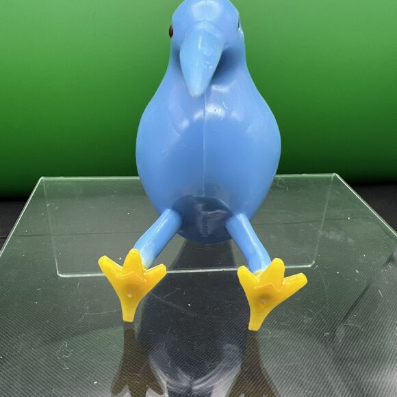 Fun Vintage KIWI BIRD blue Plastic egg cup Hong Kong - Picture 4 of 6